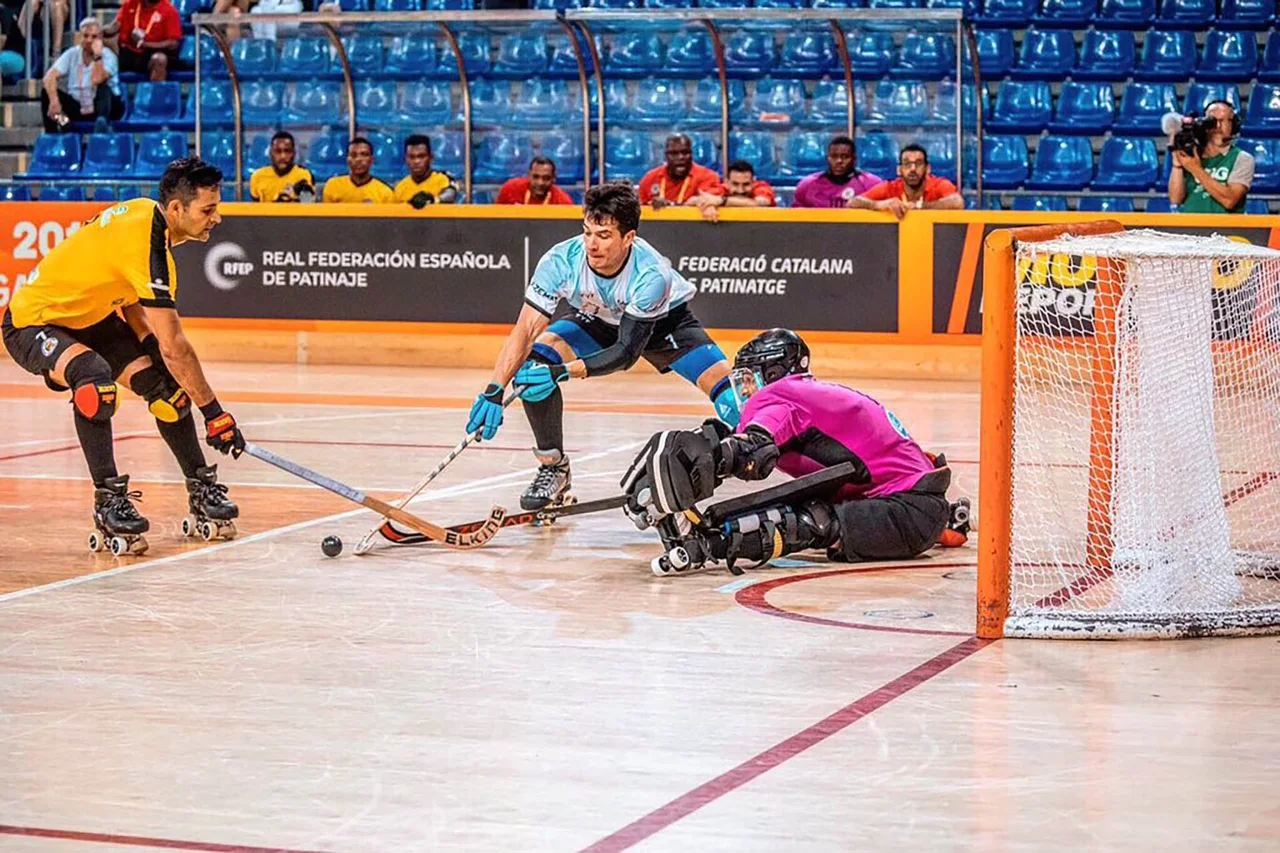 Rink hockey match