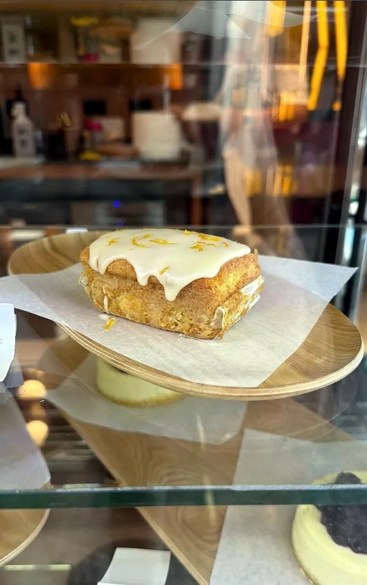 Handmade pastry with lemon cream